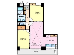 にしの台ヒルズの物件間取画像